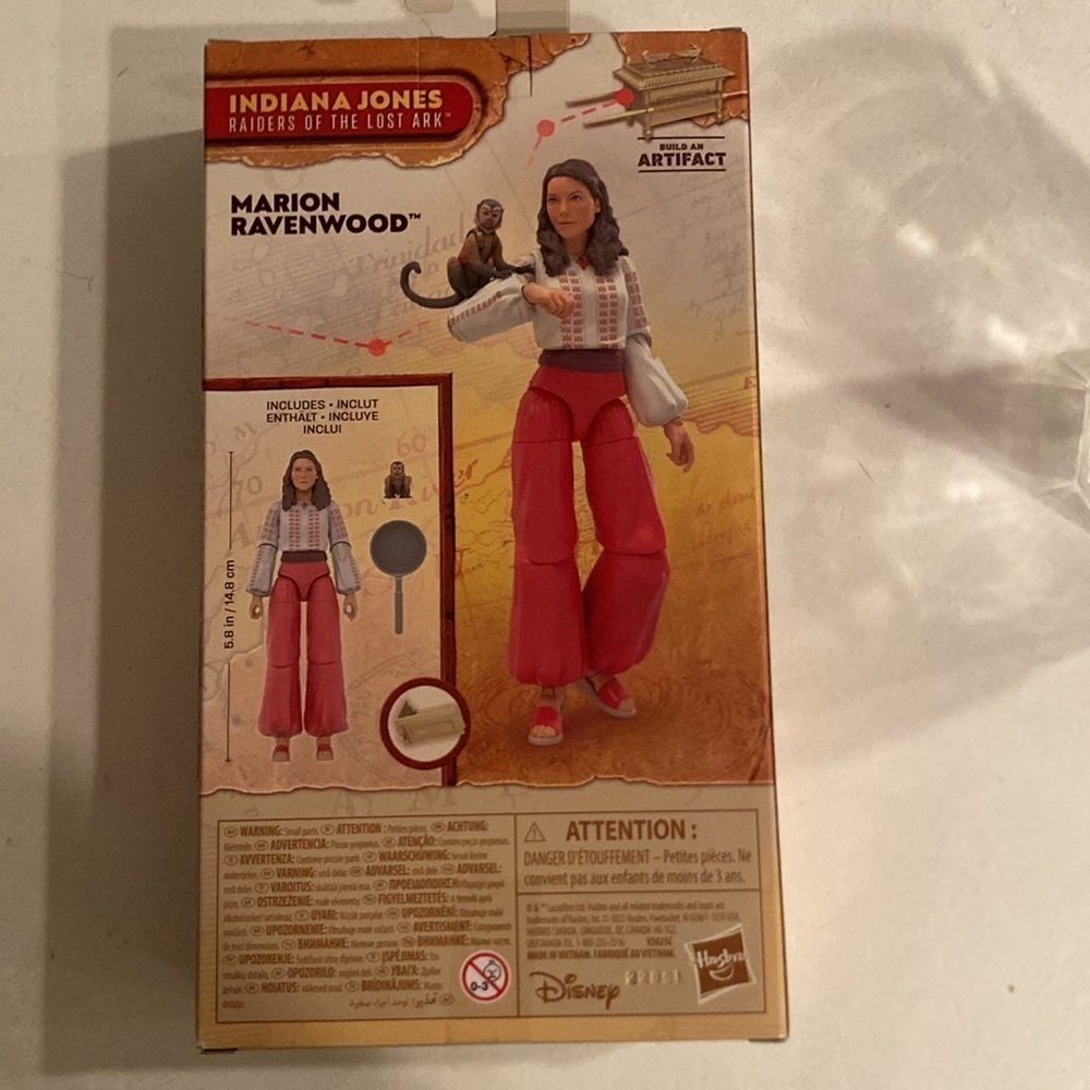 Hasbro Indiana Jones Adventure Series Marion Ravenwood Action Figure - Picture 4 of 4